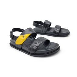Fendi Sandals Black/Yellow