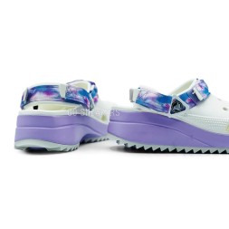 Crocs Classic Hiker White/Purple Multi