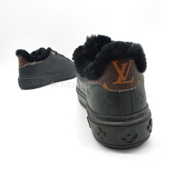 Louis Vuitton Sneakers Winter Full Black