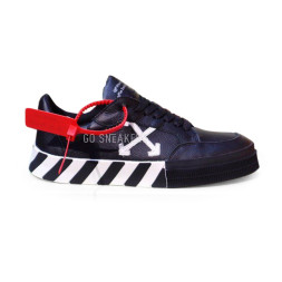 Off-White Leather Black