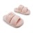 Женские шлепки Celine Flip-flops Wool Pink