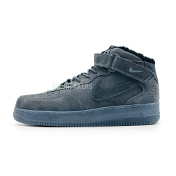 Nike Air Force 1 ’07 LV8 Mid Utility Winter Suede Grey