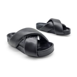 JW Anderson Flip-flops Leather Black