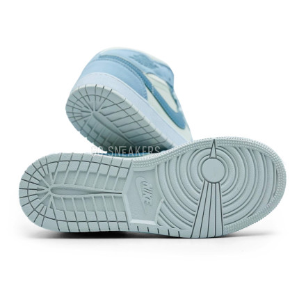 Унисекс кроссовки Nike Air Jordan 1 Blue Beige