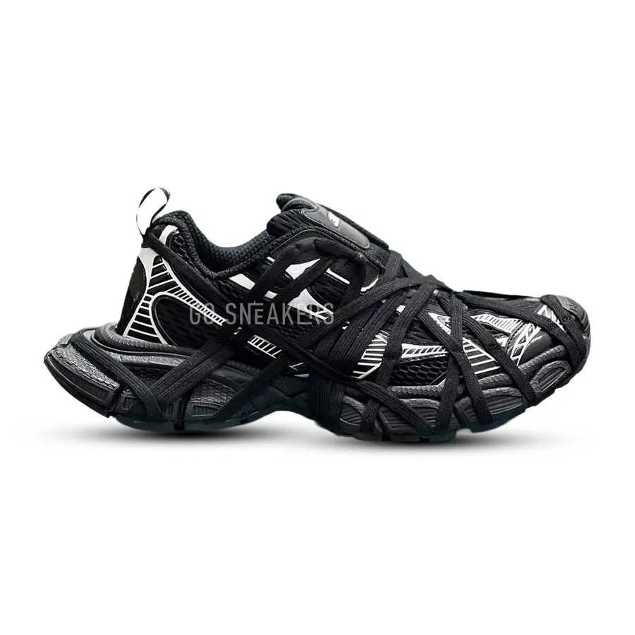 Balenciaga 3XL Extreme Lace Sneaker Black/White - купить в