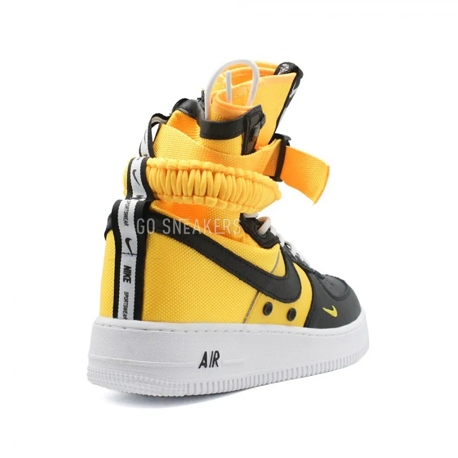Nike SF AF1 Special Field Air Force Black Yellow купить