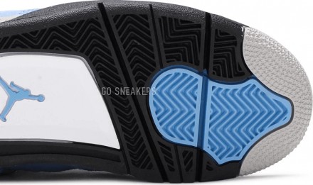 Унисекс кроссовки Nike Air Jordan 4 Retro GS &#039;University Blue&#039;