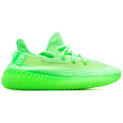 Детские кроссовки Adidas Yeezy Boost 350 v2 Glow