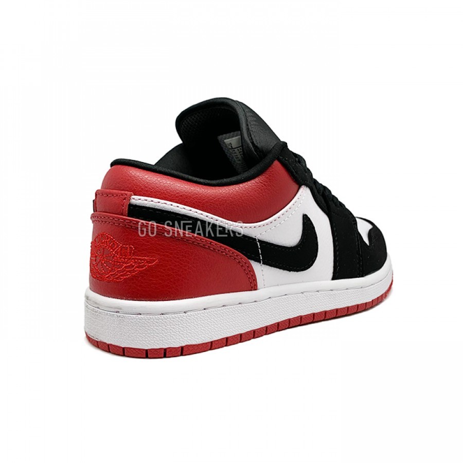 jordan 1 blacktoe low