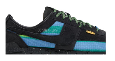 Nike cortez green and black sales