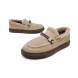 Унисекс зимние мокасины Brunello Cucinelli Moccasins Winter Beige