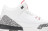 Женские кроссовки Nike Air Jordan 3 Retro GS &#039;White Cement&#039; 2011