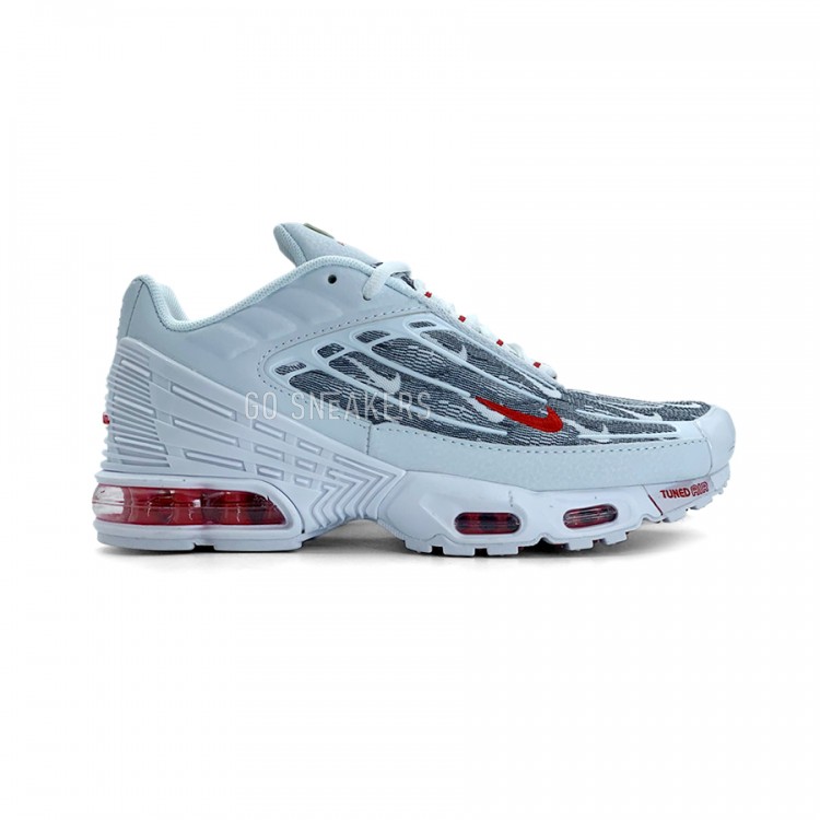 Nike air max plus on sale 3 white vast grey