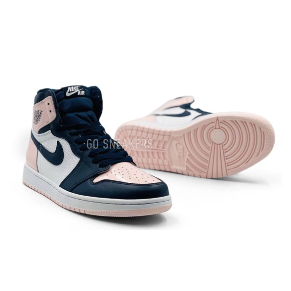 Унисекс кроссовки Nike Air Jordan 1 Pink 