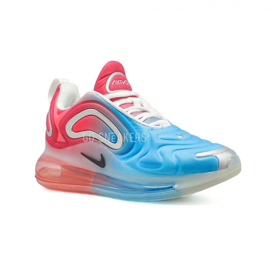 pink and blue nike air max 720