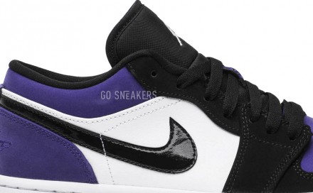 Мужские кроссовки Nike Air Jordan 1 Low &#039;Court Purple&#039;
