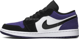 Мужские кроссовки Nike Air Jordan 1 Low 'Court Purple'