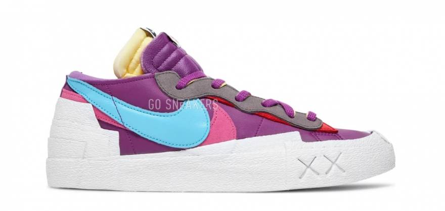 Nike blazer on sale low leather purple