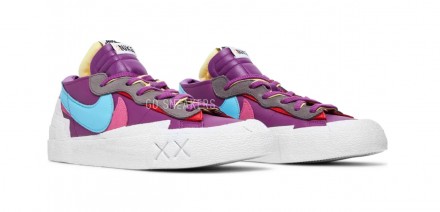 Унисекс кроссовки Nike KAWS x sacai x Blazer Low &#039;Purple Dusk&#039;