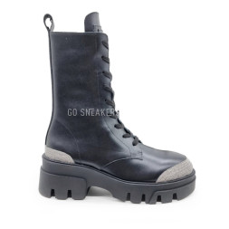 Brunello Cucinelli High Boots Leather Black