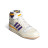 Унисекс кроссовки Adidas Forum 84 Mid White/Purple