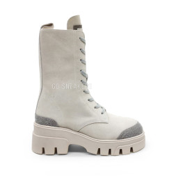 Brunello Cucinelli High Boots White