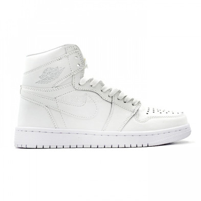 Nike Air Jordan 1 Mid Triple White