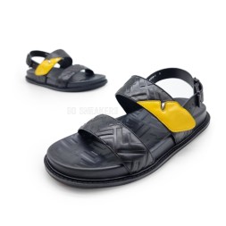 Fendi Sandals Black/Yellow