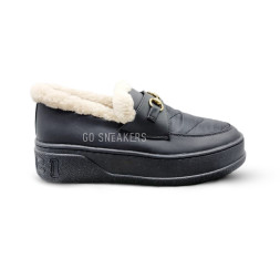 Gucci Moccasins Winter Leather Black