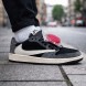 Мужские кроссовки Nike Air Jordan 1 Low OG SP x Travis Scott &amp; Fragment Grey/Black