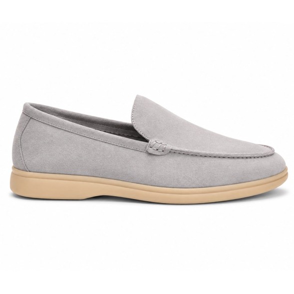Мужские лоферы Loro Piana Summer Walk Grey