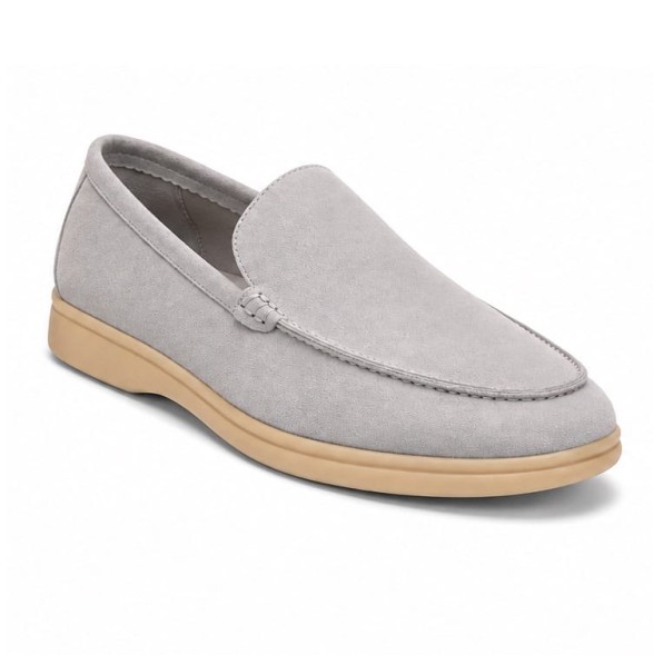 Мужские лоферы Loro Piana Summer Walk Grey