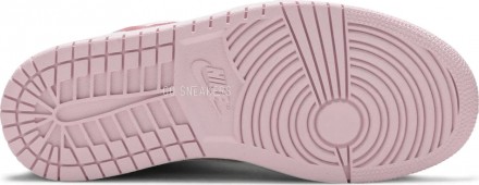 Женские кроссовки Nike Wmns Air Jordan 1 Mid &#039;Digital Pink&#039;