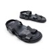 Унисекс сандалии Hermes Sandals Leather Black