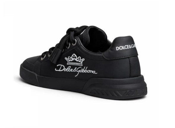 Унисекс кроссовки Dolce &amp; Gabbana Portofino Сrown Black