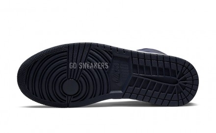 Унисекс кроссовки Nike Air Jordan 1 Mid Obsidian Sanded Purple