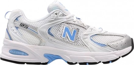 Унисекс кроссовки New Balance 530 &#039;White Carolina Blue&#039;