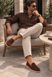 Loro Piana Summer Walk Brown