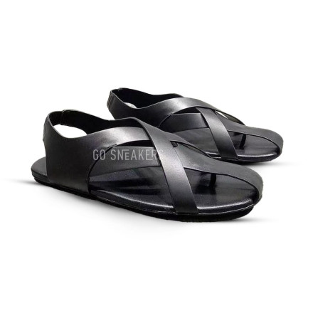 Женские сандалии The Row Sandals Leather Black 