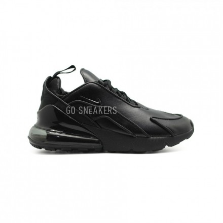 Мужские кроссовки Nike Air Max 270 Leather Black x OFF White