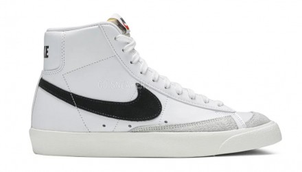 Женские кроссовки Nike Wmns Blazer Mid 77 Vintage &#039;White Black&#039;