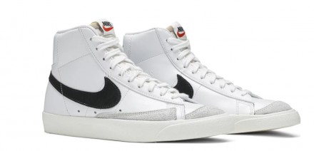 Женские кроссовки Nike Wmns Blazer Mid 77 Vintage &#039;White Black&#039;
