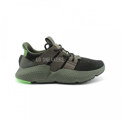 Adidas prophere core black shock lime top