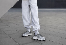 New Balance 9060 Mule Grey
