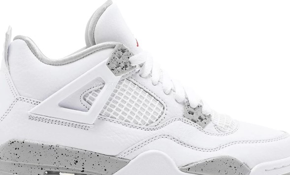 Унисекс кроссовки Nike Air Jordan 4 Retro GS &amp;#039;White Oreo&amp;#039;