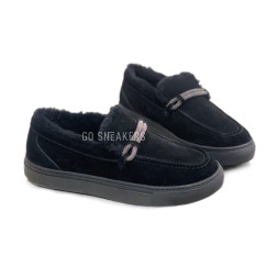 Brunello Cucinelli Winter Sneaker Suede Black