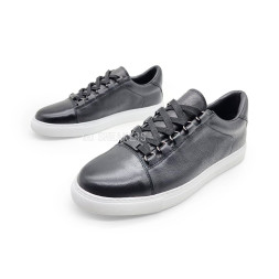 Balenciaga Leather Sneakers Black