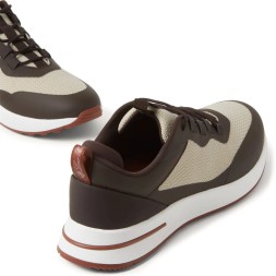 Loro Piana Week End Walk Technical Mesh Desert Light