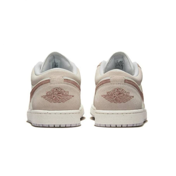 Женские кроссовки Nike Air Jordan 1 Low Suede Beige