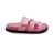 Женские сандалии Hermes Flip-flops Suede Pink